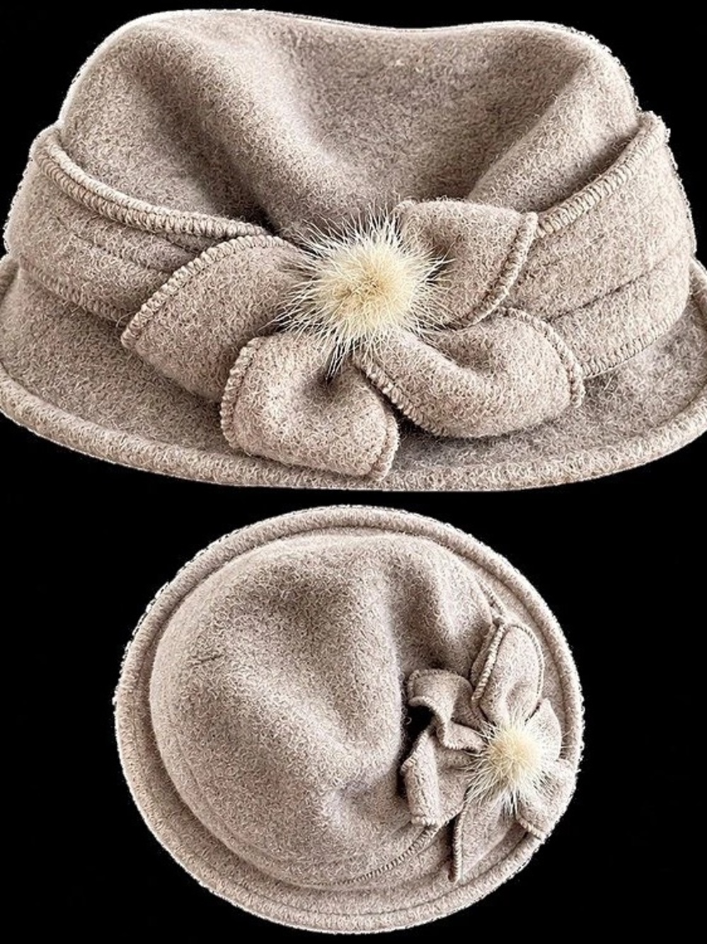 Women's Flower Hat Like New